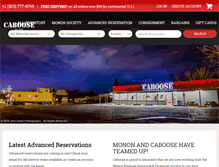 Tablet Screenshot of mycaboose.com